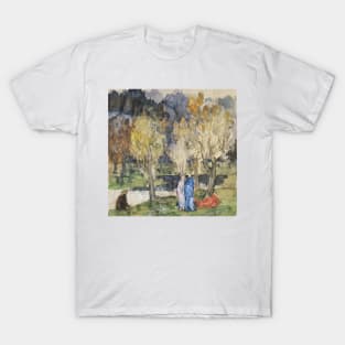 Sacred Grove by Pierre Puvis de Chavannes T-Shirt